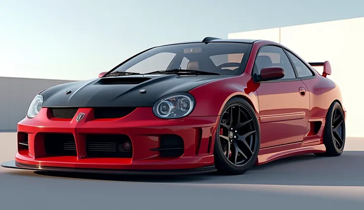 Create image ofDodge Neon SRT -4"front prompt 