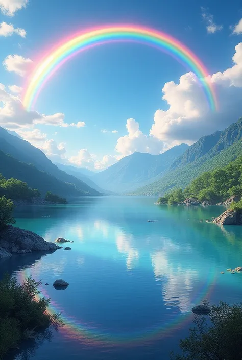 Rainbow lake 