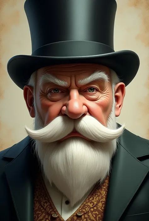 Old Man from Monopoly art