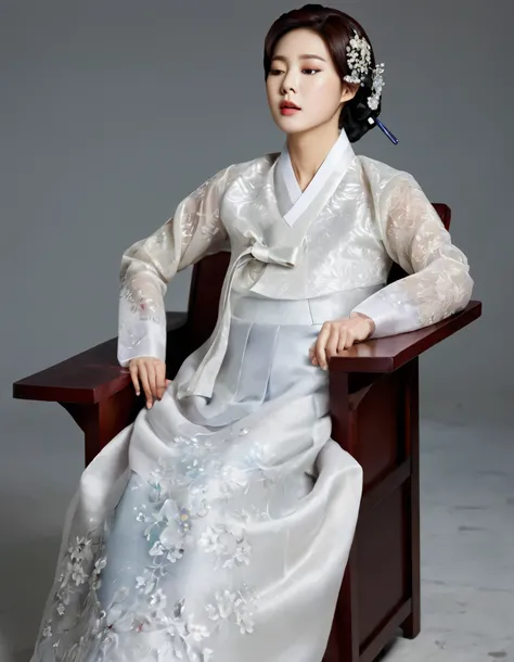 8k, A Korean man had surgery to change his body from male to female, his body is completely female, he has big breasts like a woman, but his face is not changed and still looks like a man, His hair is still manly and short, manly short hair, he is wearing ...