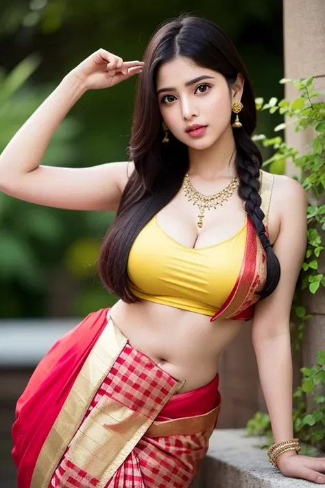 kawaii harajuku cosplay  Strolls | Harajuku Street Fashion, Indian -culture & yellow and Red  full wearing saree blouse 18 years old Indian woman bondage Pink domina domination Big breasts Beautiful female model's beautiful sexy hot mature older women's bo...