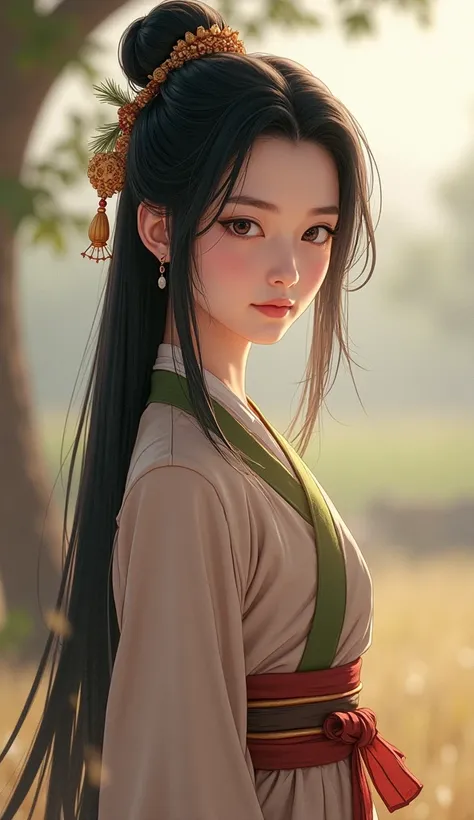  Description Character :  Mei Ying

Full Name :  Mei Ying

Age :  Around the age of 20

Background :

 Mei Ying is a young woman living in a remote village in the Chinese plains .  He has experienced loss in his hood ,  when his mother passed away ,  and n...