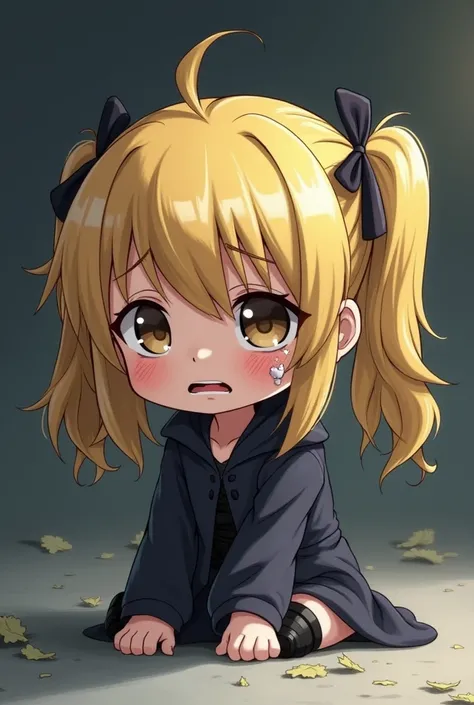 Chibi Misa Amane crying sad