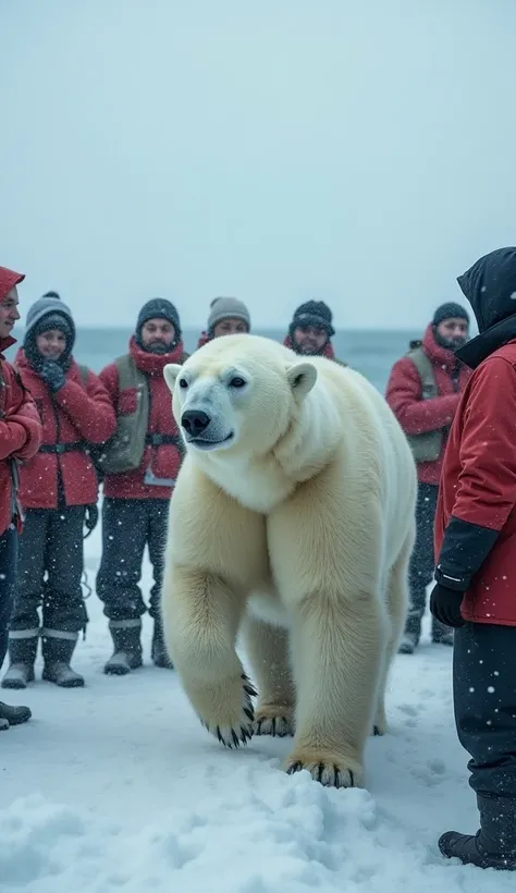 The polar bear is released back into its natural habitat, and the team celebrates its freedom with great joy.

This event serves as a powerful reminder of the bond between humans and nature.

Zoopar and his team’s mission is forever remembered as a symbol ...