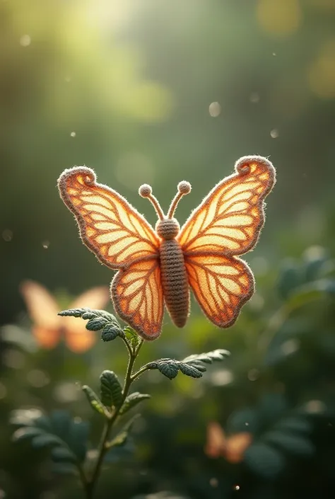 Mariposa a crochet