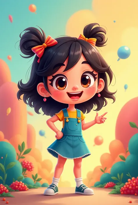 Cartoon girl