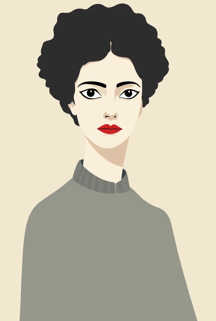 Minimalist Olympe de Gouges design