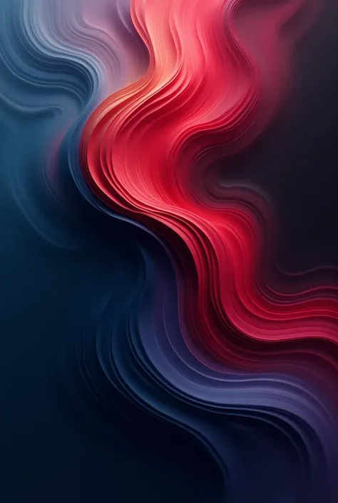  Color gamut - dark blue ,  red , black.  A smooth flowing transition in shades of color
