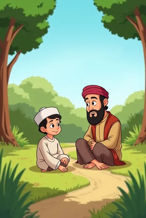 Video Title: "Basit and His Father Haris – An Islamic Lesson"

The video opens in a serene village where Basit, a curious young boy, lives with his wise and kind father, Haris. Haris is known for his piety and hard work, always emphasizing the importance o...