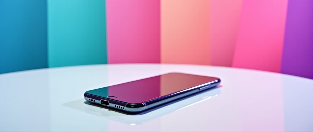  case is on a white table ,  beautiful multicolored background , background in bright colors ,  clear picture ,  Beautiful picture  ,  good reflection shadows and highlights!