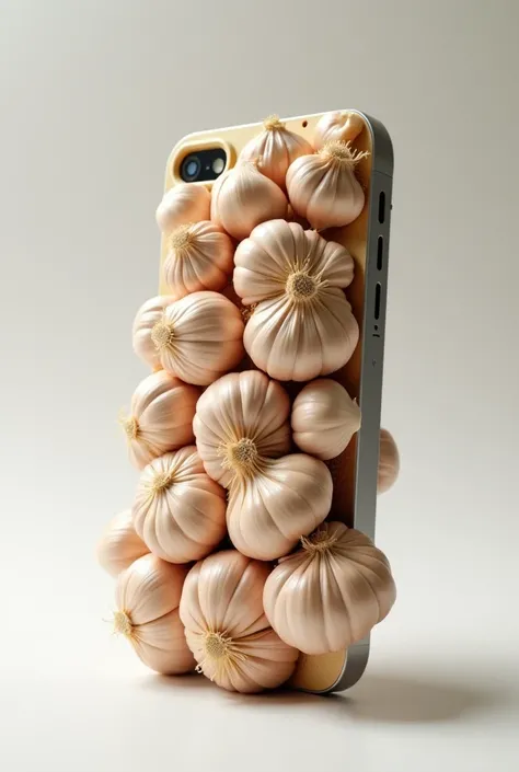 A Phone out of garlic