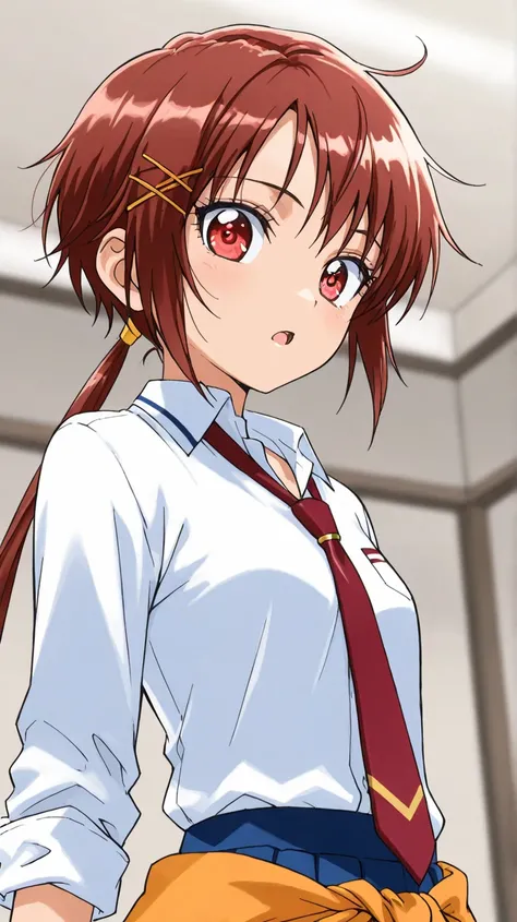 Hino Akane SM,
High quality ,  best quality , masterpiece,  High Resolution , detailed face( LoRA: Hino Akane),anatomically correct, detailed hair(LoRA: Hino Akane) ,detailed bangs(LoRA: Hino Akane)
solo, 1 girl, 
red hair, red eyes, short hair, short pony...