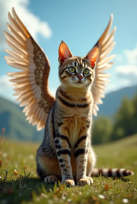 real life cat with wings 