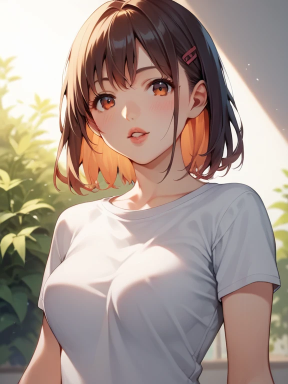  score_9,  score_8_  up,  score_7_  up,  score_6_  up,  score_5_  up,  score_4_  up, Anime, tag1,  tag2, nsfw，  uncensored，quality_masterpiece,  anatomically accurate，( red cheeks),  anime CG style, (  medium breast),  good lighting ,  perfect body through...