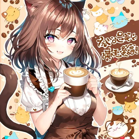   1 girl is the best、   Distribute Coffee to Many People   、   Make Lots of Coffee   、  make chocolate that shines in seven colors like {x} art 、  exciting 、   Distribute Coffee to Many People  、   Distribute Coffee to Many People   、  Cat Pattern Apron   ...