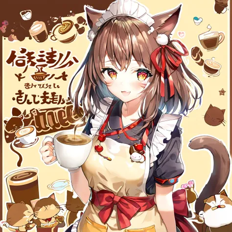   1 girl is the best、   Distribute Coffee to Many People   、   Make Lots of Coffee   、  make chocolate that shines in seven colors like {x} art 、  exciting 、   Distribute Coffee to Many People  、   Distribute Coffee to Many People   、  Cat Pattern Apron   ...