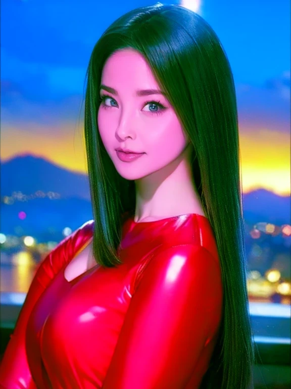 ((    top quality  、8k、masterpiece:1.3))、1 male、    woman 1 person  、    Slender redness     、Spouse、    Slender redness     、The body is     slim、((、    Straight Hair   :1.2)), (   exist,    Detailed information on black hair  :1.2),     The awesomeness o...