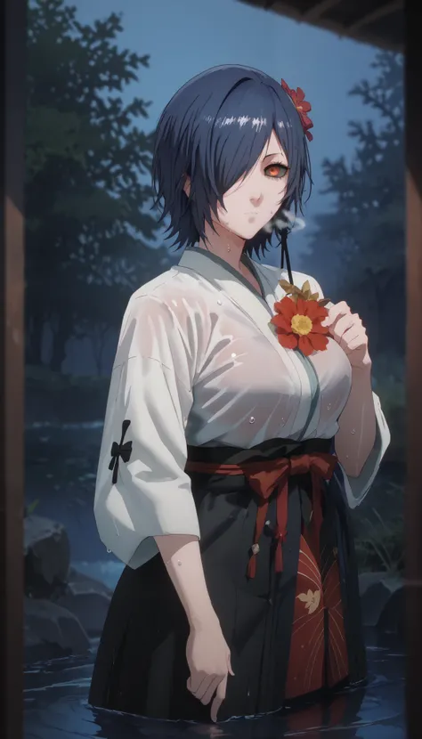score_9, score_8_up, score_8, score_7_up, kirishima touka, blue hair, hair over one eye, ((black sclera)), red eyes, bright pupils, anime coloring, anime screencap, (voluptuous:1.3), (thick:1.3), BREAK UHD, retina, masterpiece, accurate, anatomically corre...