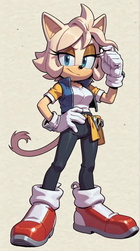 Female furry hackwrench Sakuraplatinum_illustriousxl sonic idw style evan Stanley 