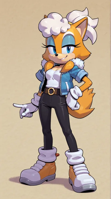 Female furry d'coolette Sakuraplatinum_illustriousxl sonic idw style evan Stanley 