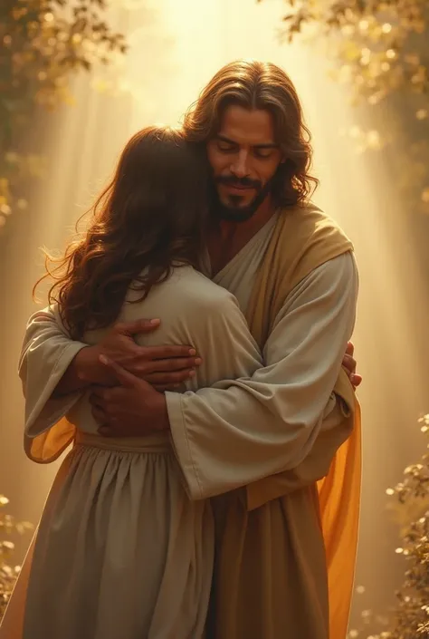 hugged jesus