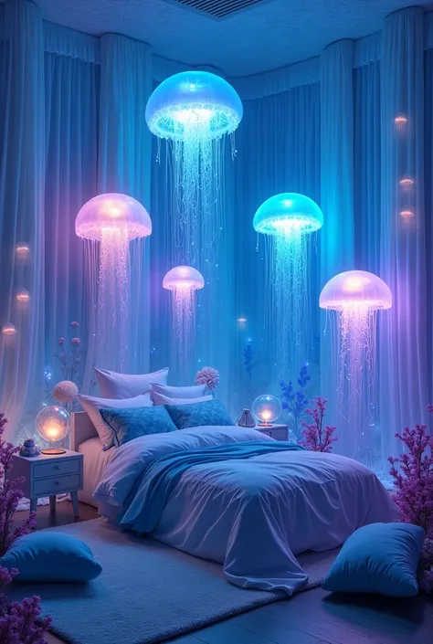 Jellyfish themed room