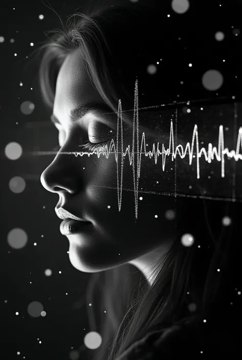 monochrome,many different letters ,numbers in a different order,waveform in the background,   waveform ,  showing strength and heart rate straight line,  зеленая  waveform  на черном, , double exposure photography winter , .  photo of a transparent black a...