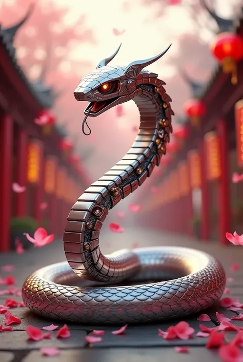 A robotic snake design for Chinese Lunar new year 