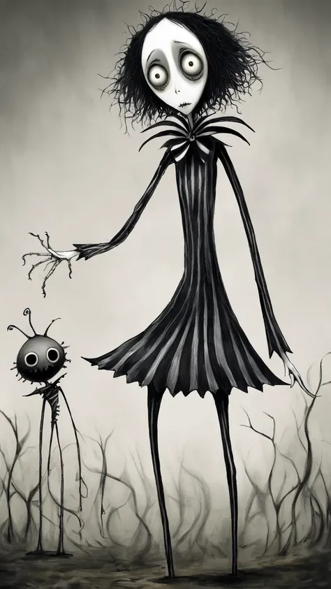    Tim Burton's style、Strange person、