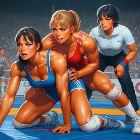 Female freestyle wrestling