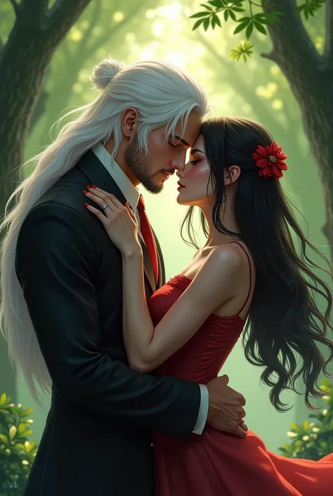 I want a Dante Sparda kissing Kurenai Yuhi