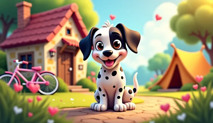 Dalmatian dog 🤍🤍👄🏘🏘🏘💛💛💞💞⛺🚲
 