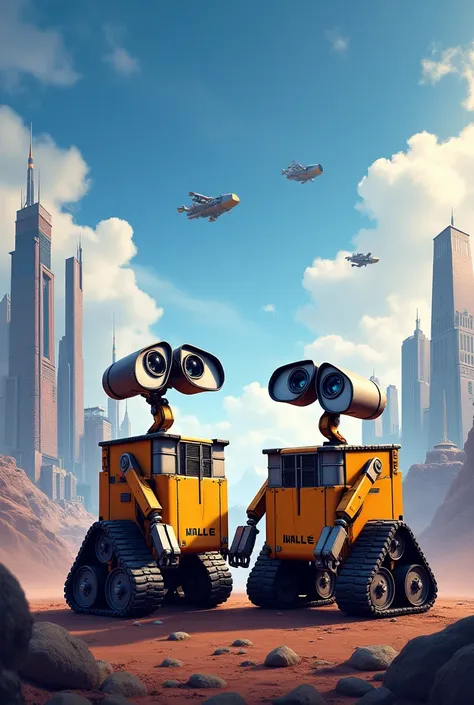 Create wall-e 3 poster