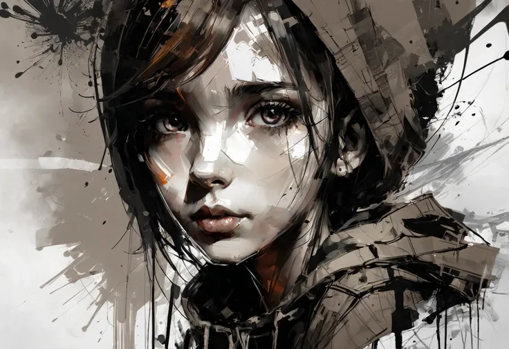 young girl, творческая импровизация (Created by Russ-Mills)