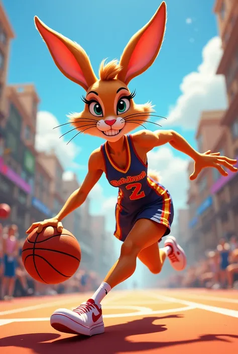 Lola from the movie Space Jam Bunny