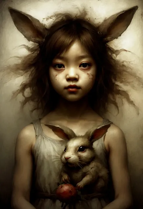 young girl, творческая импровизация (Created by Ryohei-Hase)