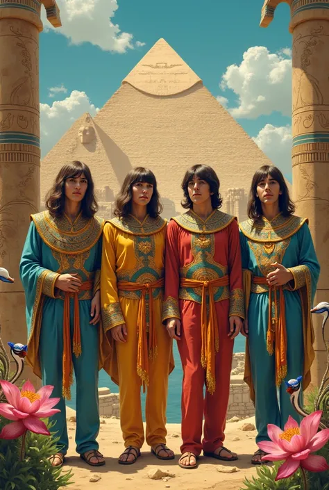 The Beatles in ancient Egypt before Cleopatra 