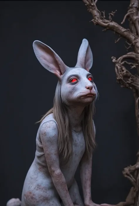 Novushkroma-style creepy vampire bunny