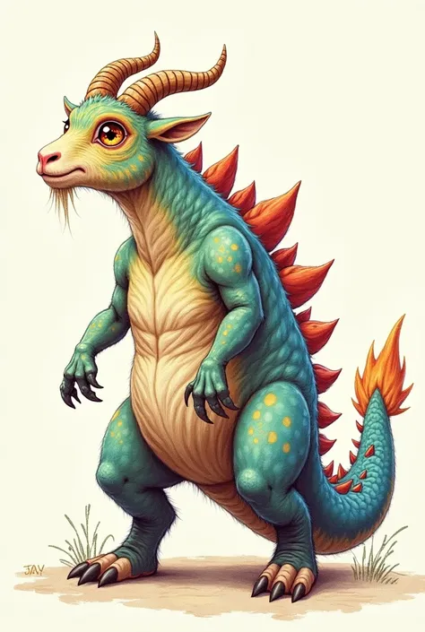 Götzilla Color Pencil Illustration

Full Body
