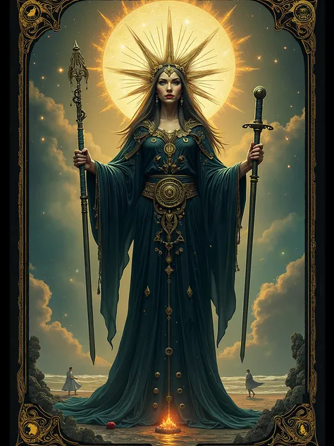 Tarot　Mysterious　 Magician's Card 　Manipulate Magic 　Goddess of Magic 　Hecate 