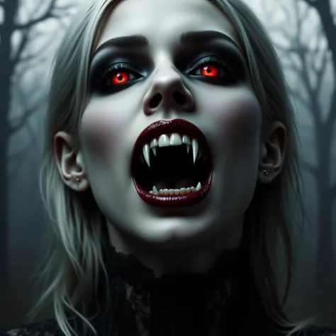 Creepy Vampir Girl 