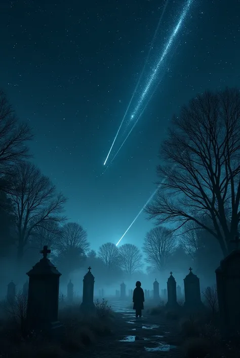 More shooting stars in a graveyard 