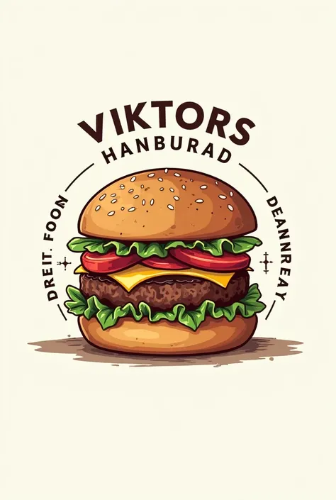 Logo for artisanal hamburger 