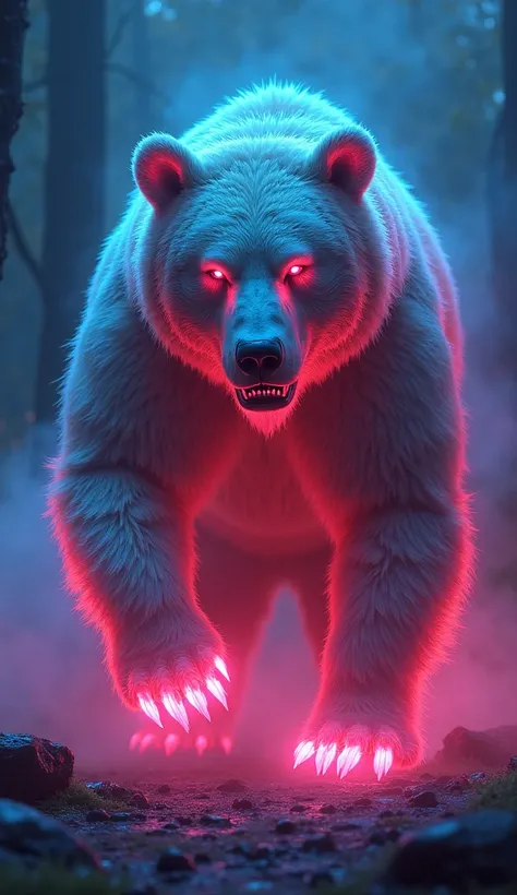 Neon bear