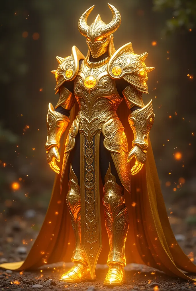 Tarnhelm: Golden magic armor that gives its owner eternal power