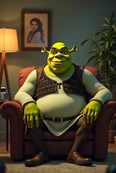 Shrek as a youtuber