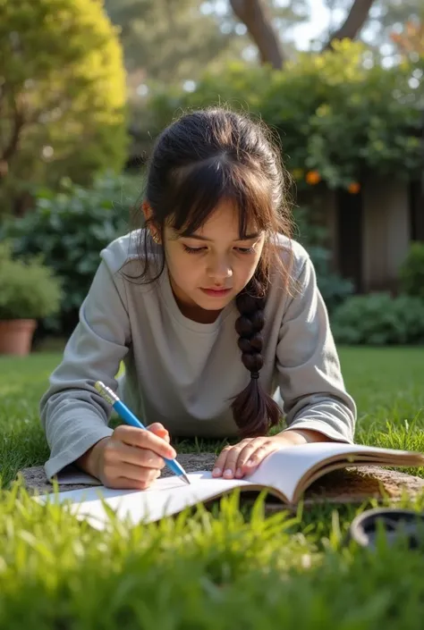  Student photo 
interacting in a 
Securities activity, 
in a natural environment 
or in the yard .