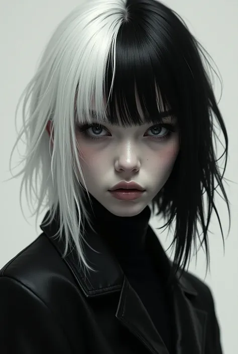 I would like a sexy black-white haired one 