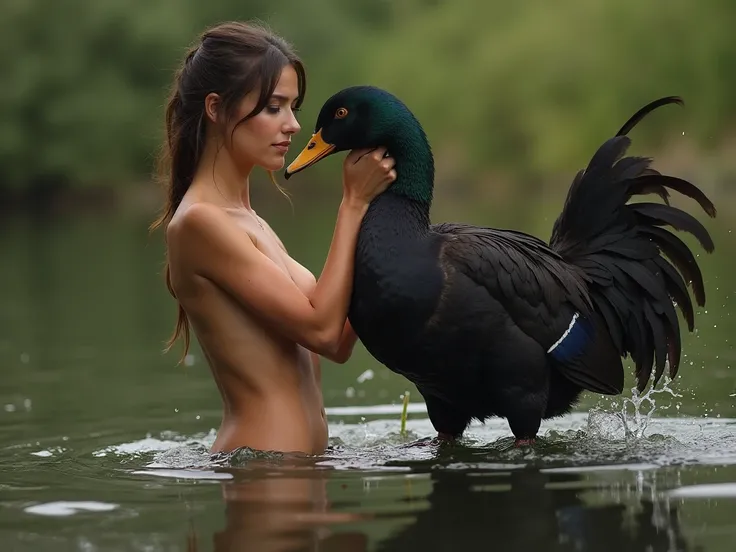 Nude female ducking a big black cock(Cheating)