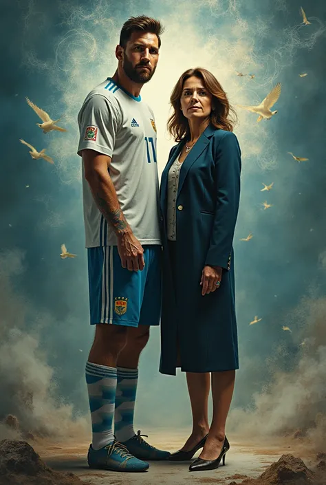 Generate to Messi with Cristina Kirchner 